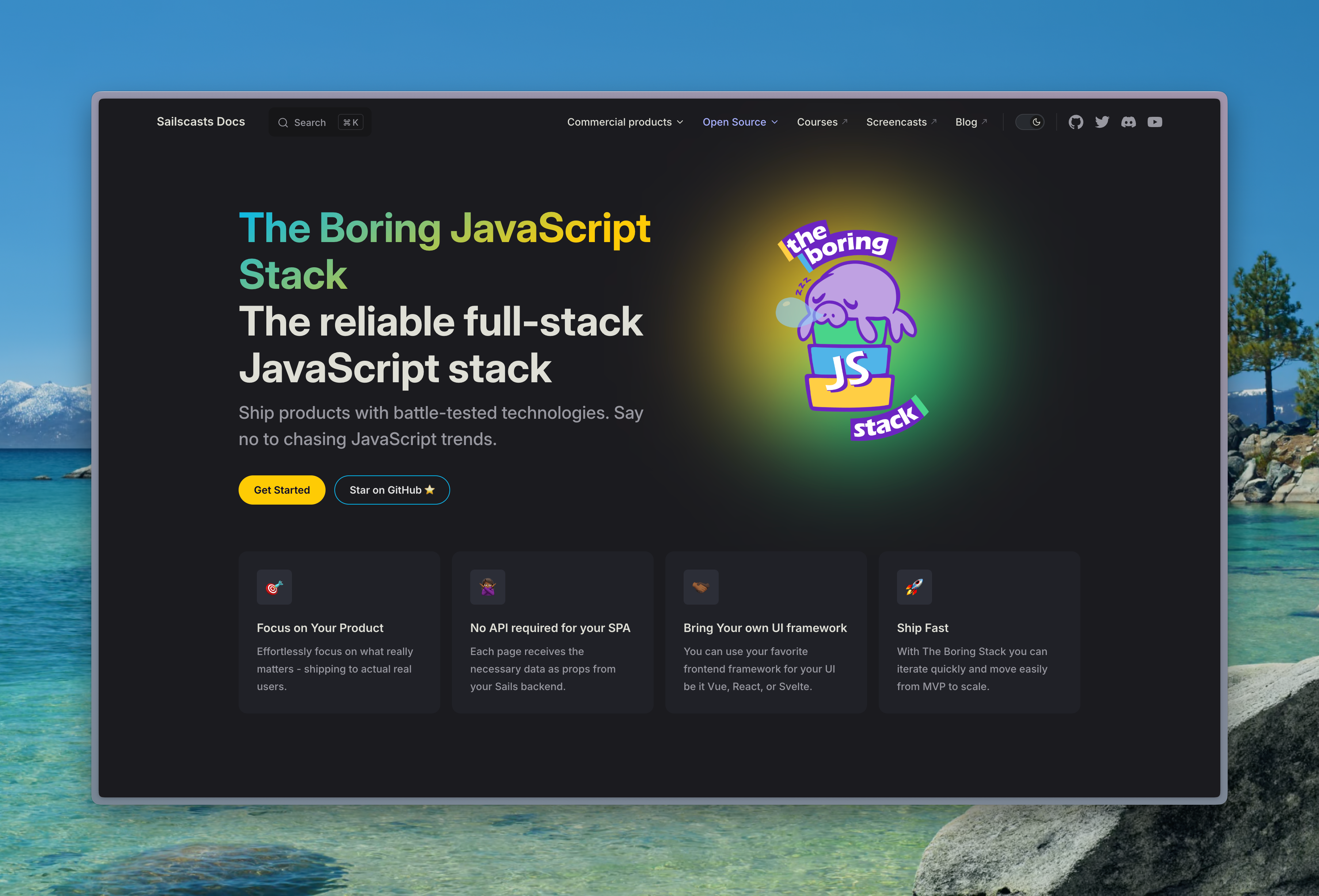 The Boring JavaScript Stack