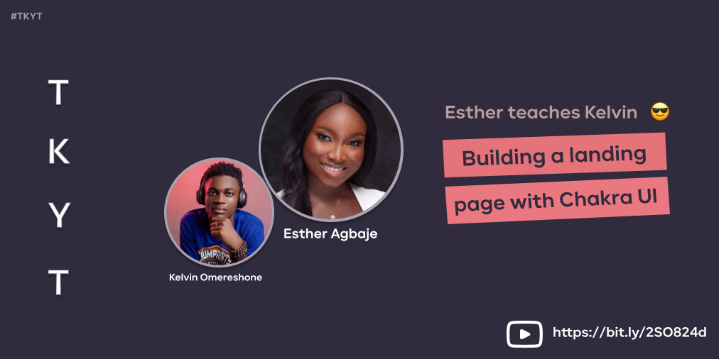 TKYT #6 Building a landing page with Charkra UI