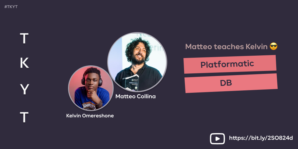 TKYT #21 Getting started with Platformatic DB