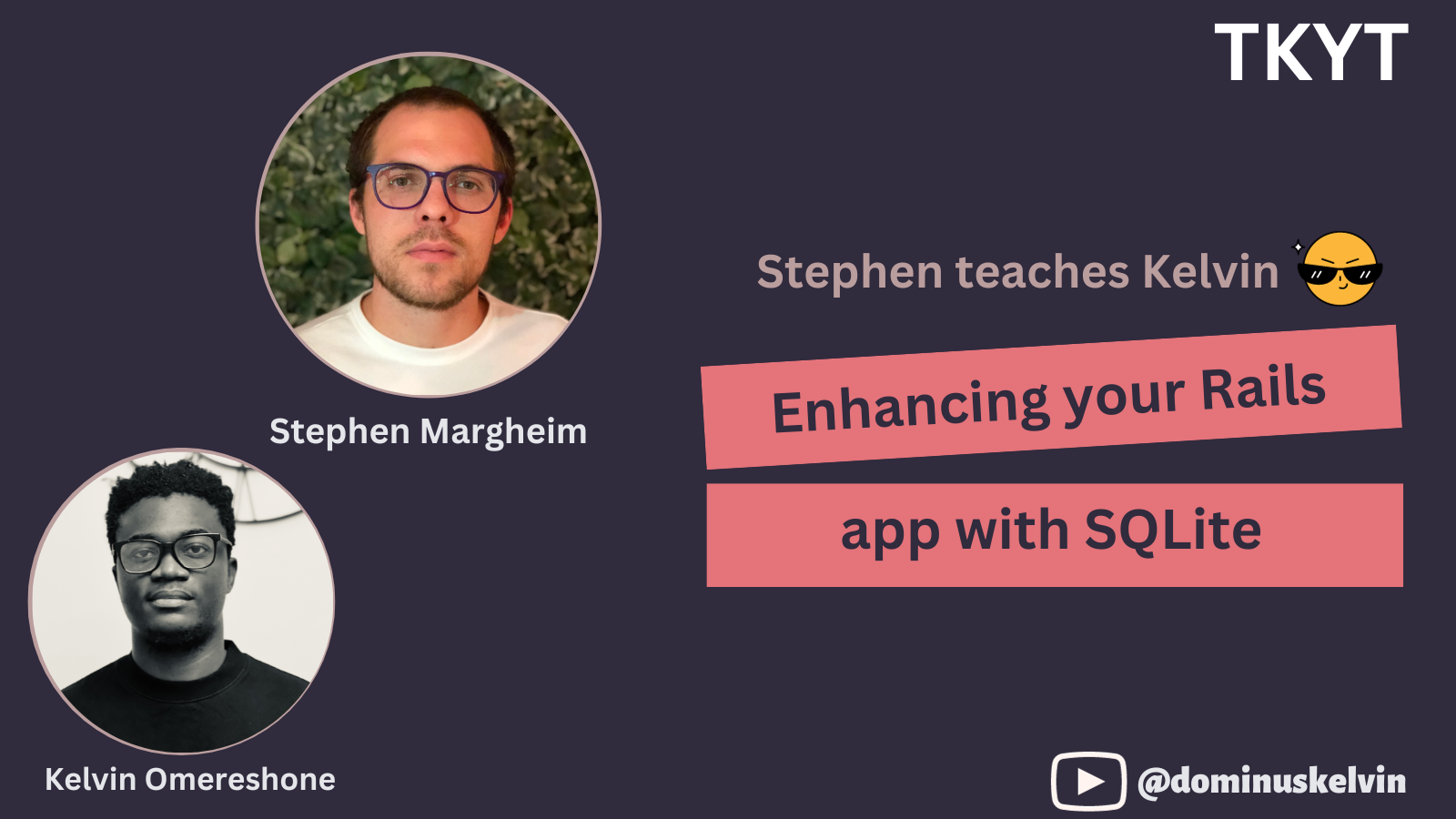 TKYT #56 Enhance your Rails app with SQLite